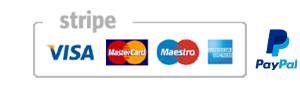 paiement sécurisé par stripe logo des moyens de paiement autorisés