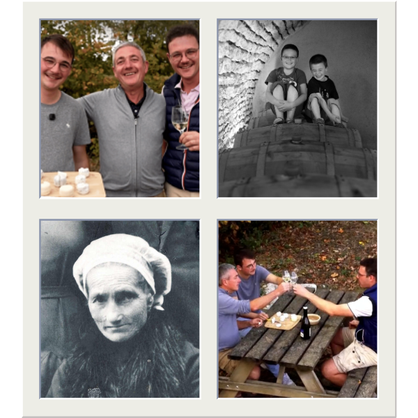 Portraits de famille Eric Louis et ses enfants Hugolin et Gildas